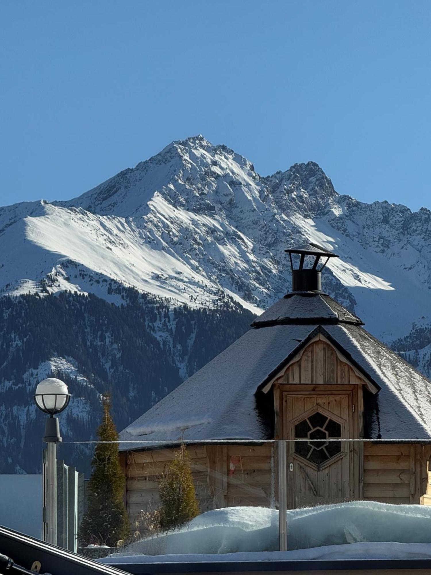 Hotel Garni Alpenjuwel Serfaus Exterior photo